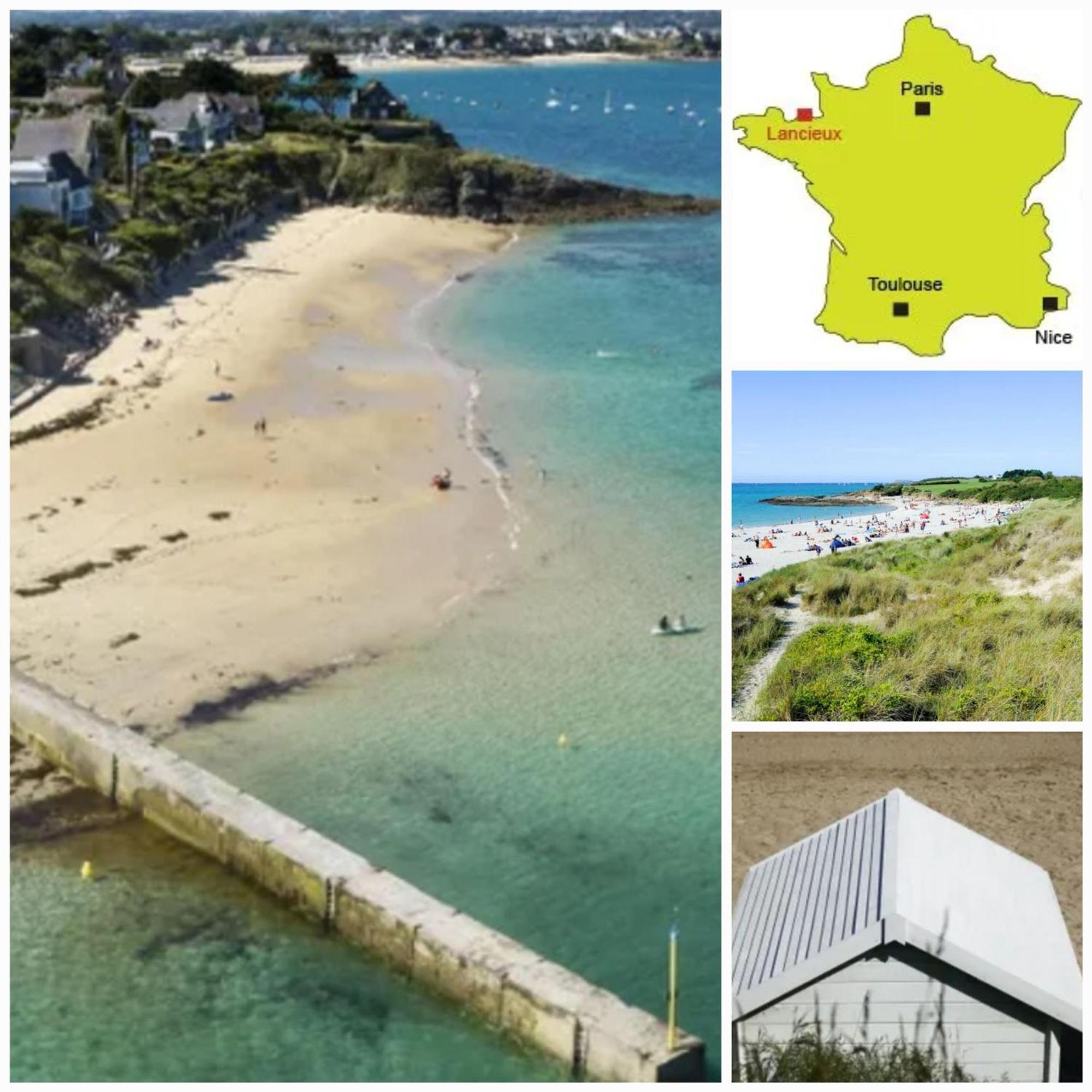 Maison Familiale Sur La Cote D'Emeraude Lancieux Exterior foto